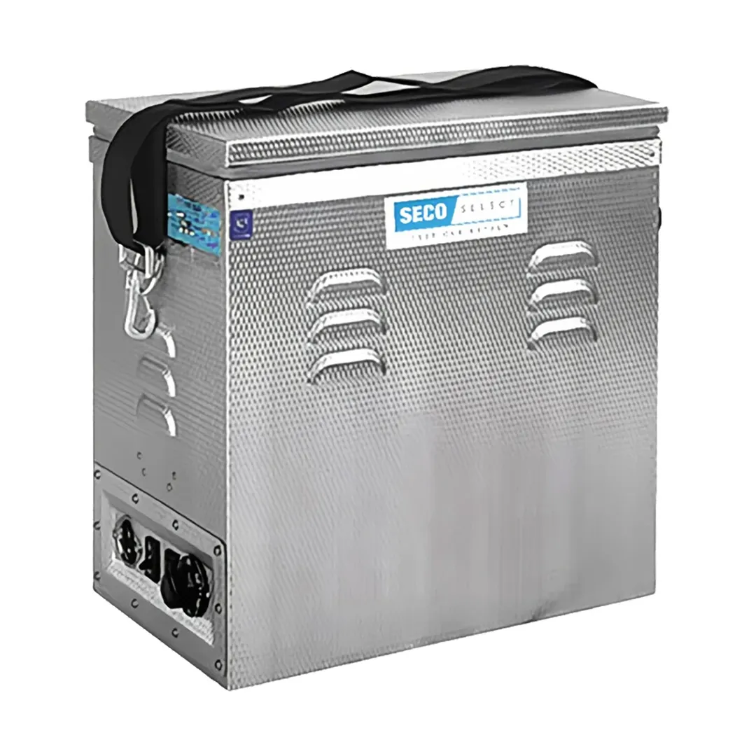 SecoSelect S1 Hot Food Stadium Vending Hawker Box, Aluminum, 120V