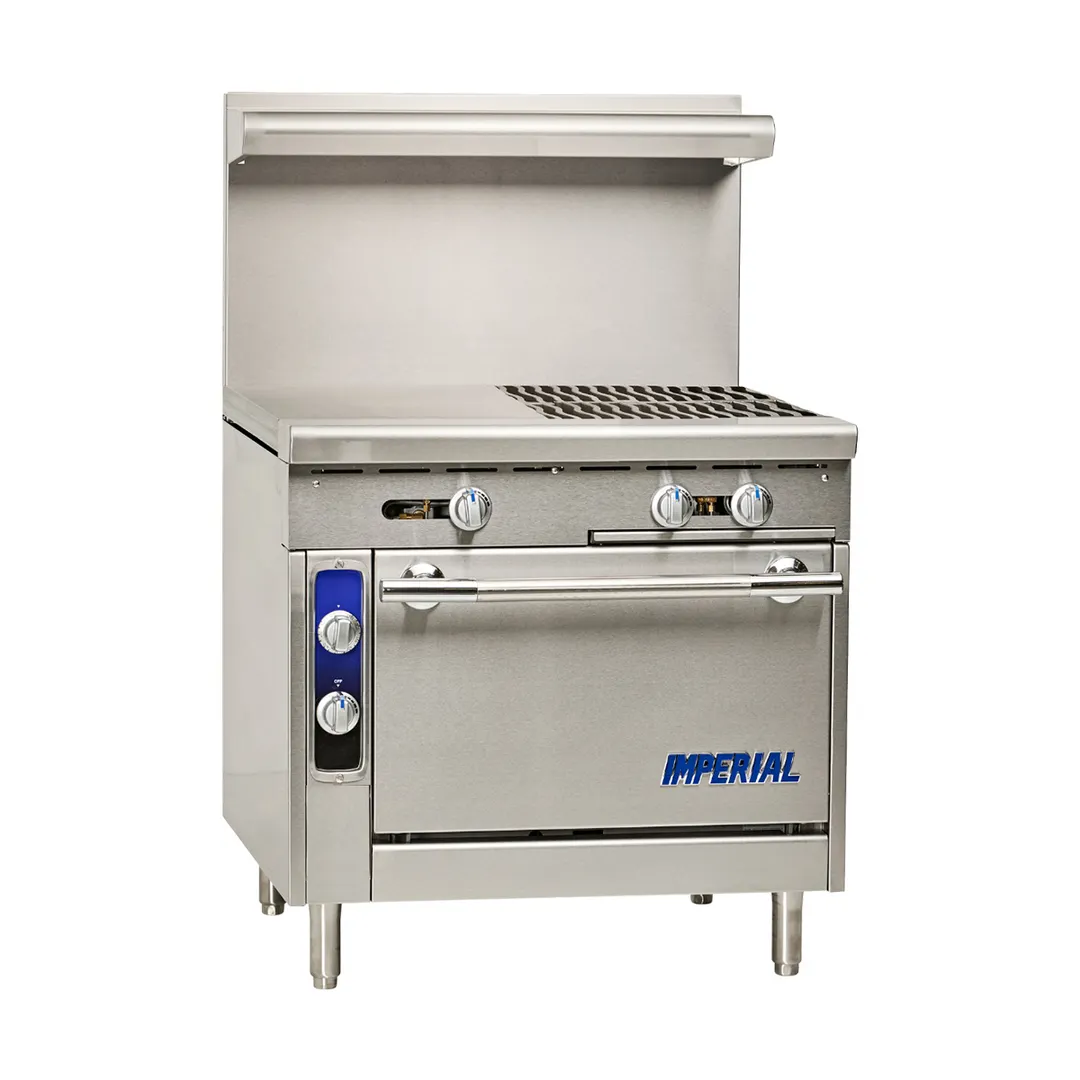 Imperial IHR-GT24-2-P Gas 36" Heavy Duty Range