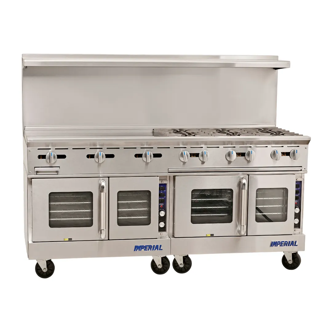Imperial IR-2-G60-PP Gas 72" Restaurant Range