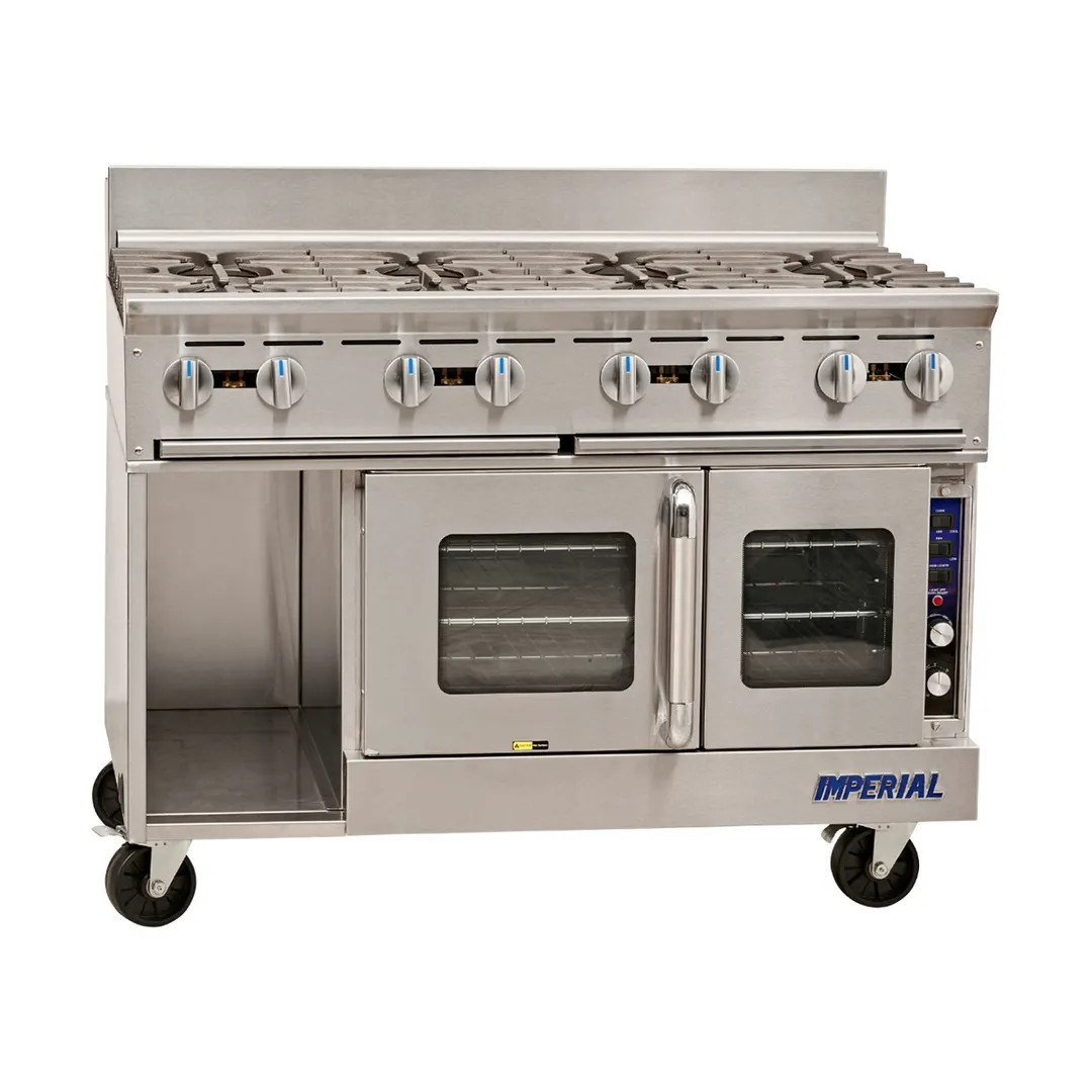 Imperial IR-8-P-XB Gas 48" Restaurant Range