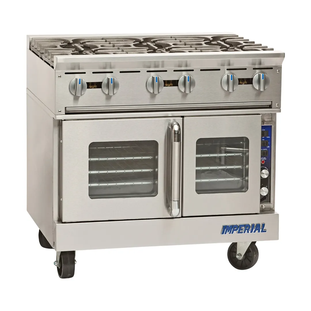 Imperial IR-G36-P Gas 36" Restaurant Range
