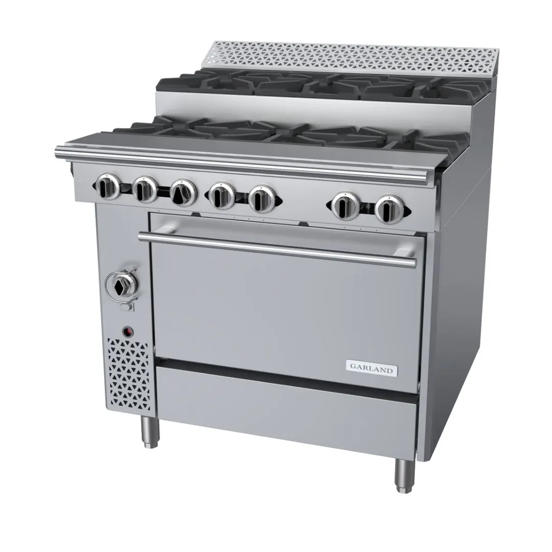 Garland US Range C36-6SUC Garland Cuisine Series Heavy Duty Range, Gas, 36"