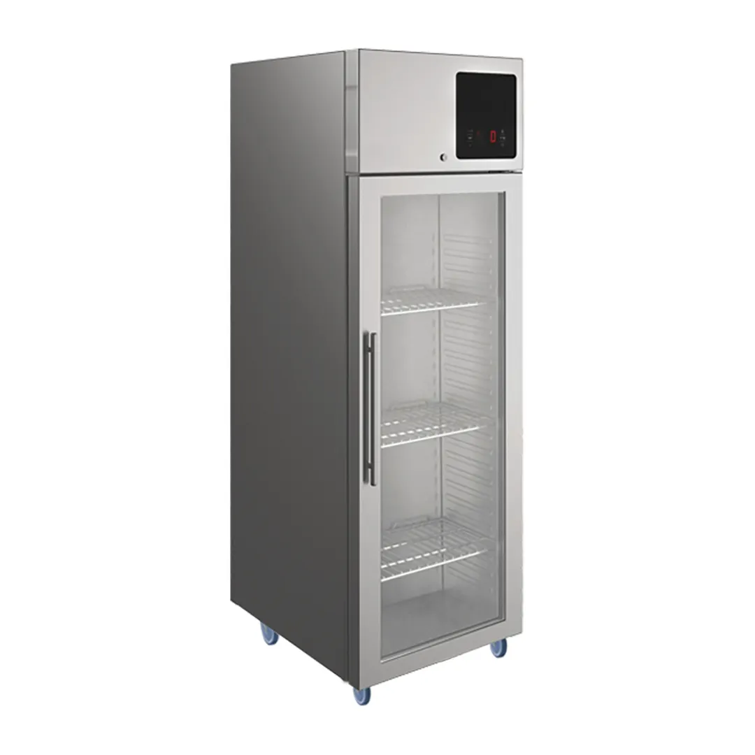 QualServ UCFZ527-SG31A 31" 1-Glass Door Reach-In Freezer, Top Mounted, 25 cu. ft.