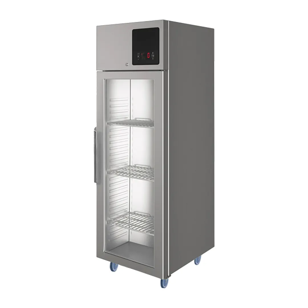 QualServ UCFZ527-SG31A 31" 1-Glass Door Reach-In Freezer, Top Mounted, 25 cu. ft.
