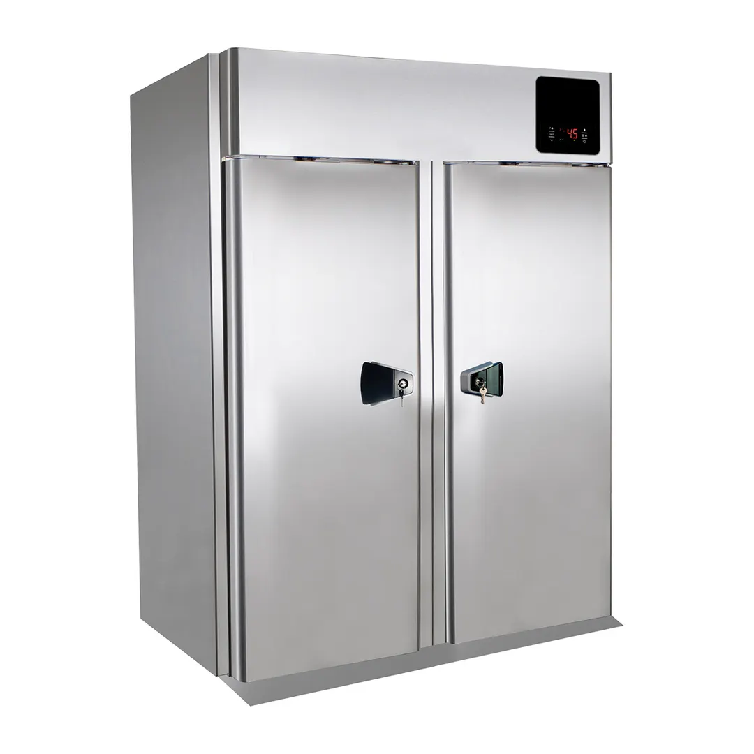 QualServ UCFZ666-SS71A 66-7/8" Stainless Steel Roll-In Freezer, Top Mounted, 79 cu. ft.
