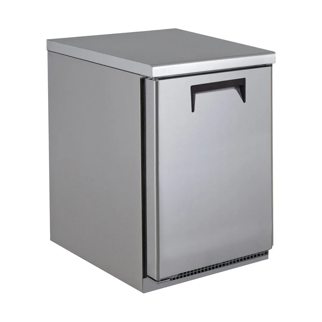 QualServ UCRE332-SS11A 32" 1-Door Undercounter Refrigerator, Stainless Steel, 8 cu. ft.