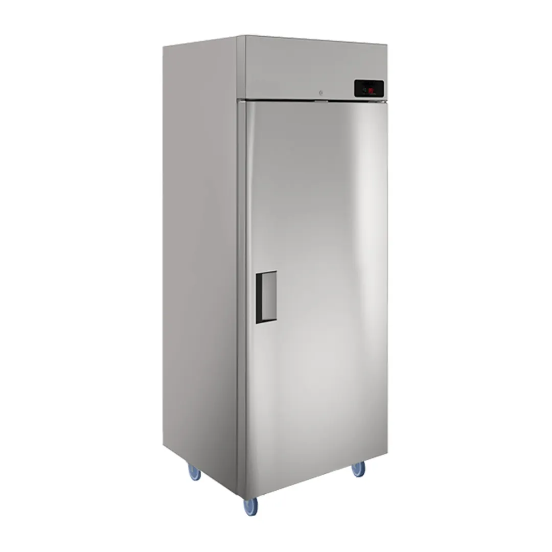 QualServ UCRE427-SS01A 28" Reach-In Refrigerator w/ Solid Door, Top Mount, Stainless Steel, 23 cu. ft.