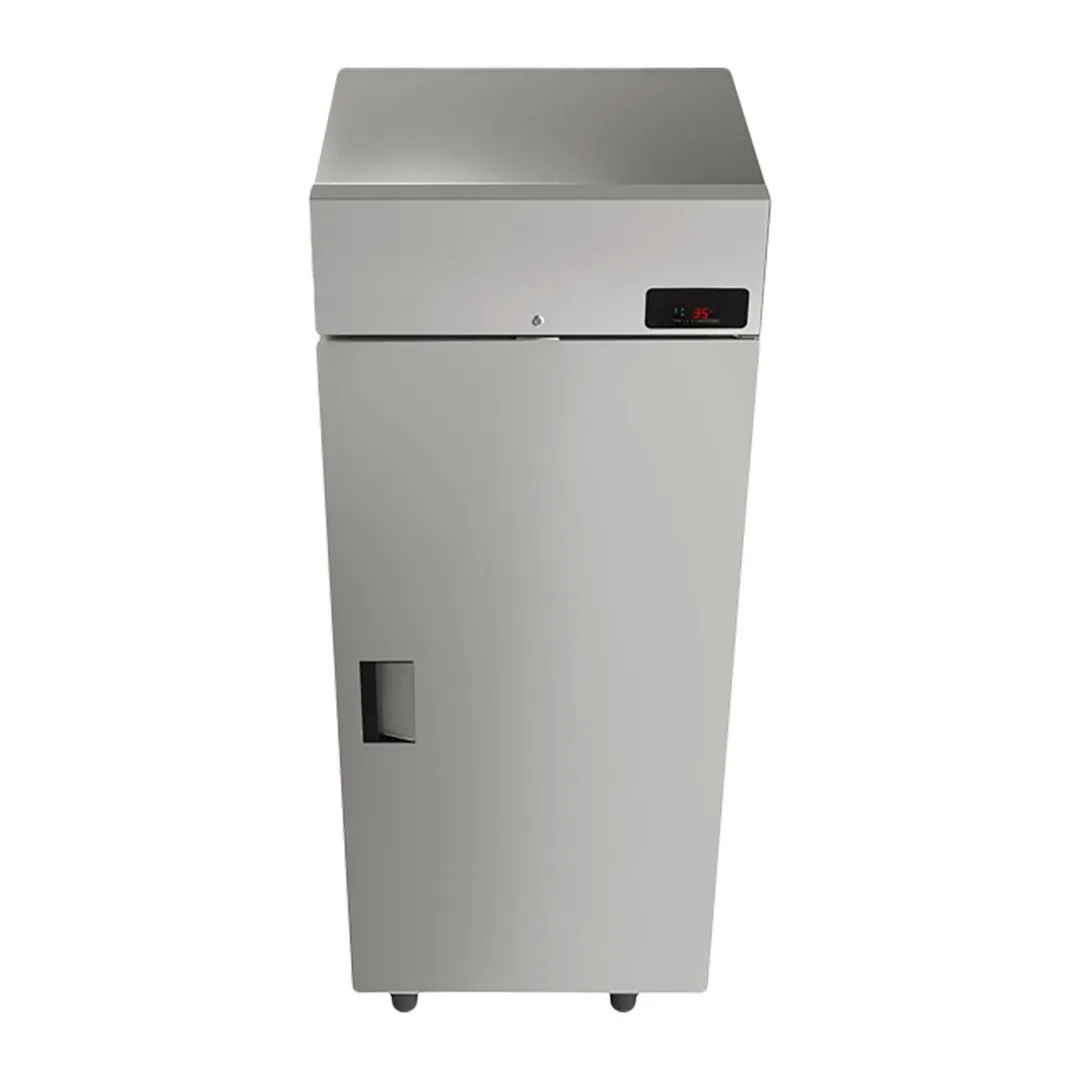 QualServ UCRE427-SS01A 28" Reach-In Refrigerator w/ Solid Door, Top Mount, Stainless Steel, 23 cu. ft.