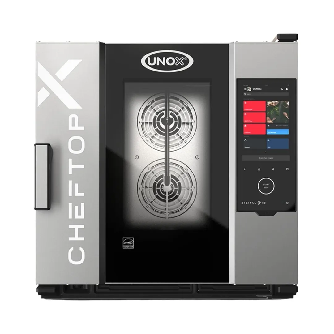 UNOX XADA-0611-GXLS Half Size 6 Pan Gas Combi Oven w/ Digital Control, Boilerless, 51.180 BTU
