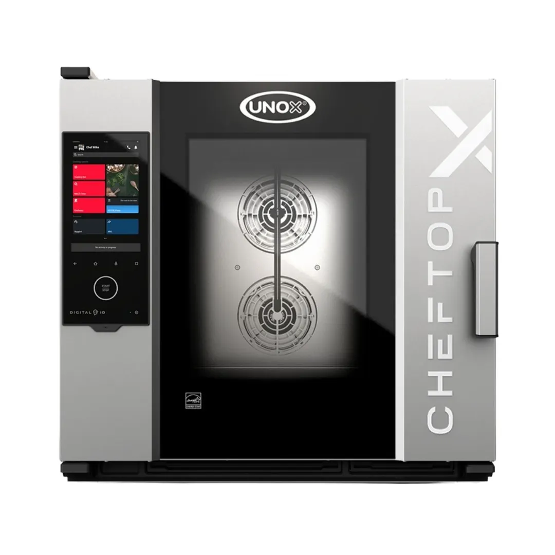 UNOX XADA-06FS-EXRS Full Size 6 Pan Electric Combi Oven w/ Touchscreen, Right-to-Left Door, 208/240V