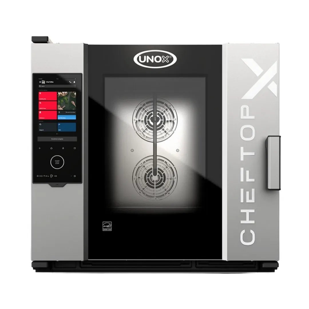 UNOX XADA-06FS-GXRS Full Size 6 Pan Gas Combi Oven w/ Digital Control, Boilerless, 92.124 BTU