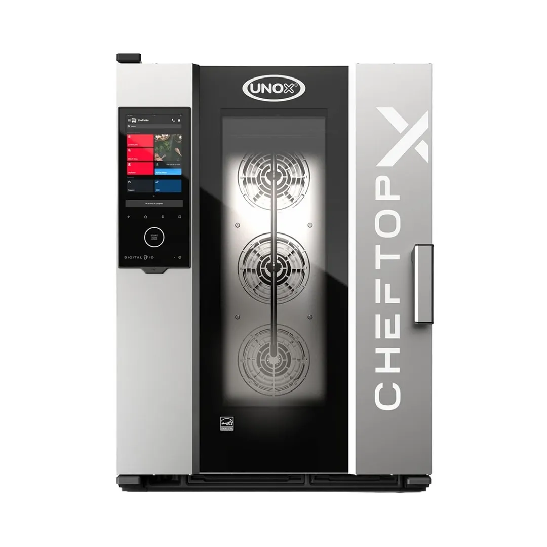 UNOX XADA-1011-GXRS Half Size 10-Pan Gas Combi Oven w/ Digital Control, Boilerless, 85.300 BTU