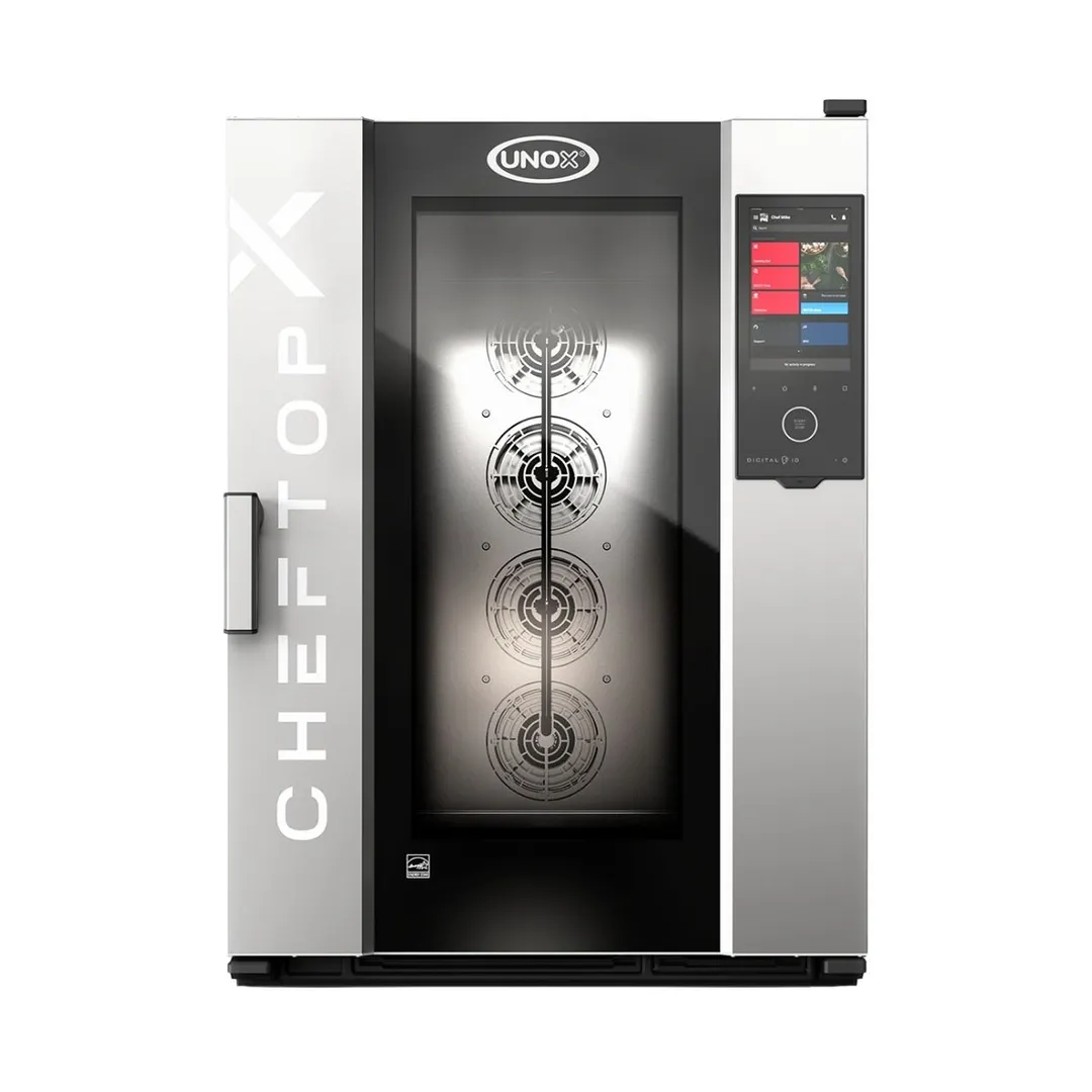 Unox XADA-10FS-GXLS Full Size 10 Pan Gas Combi Oven w/ Touchscreen, Boilerless, 136.480 BTU