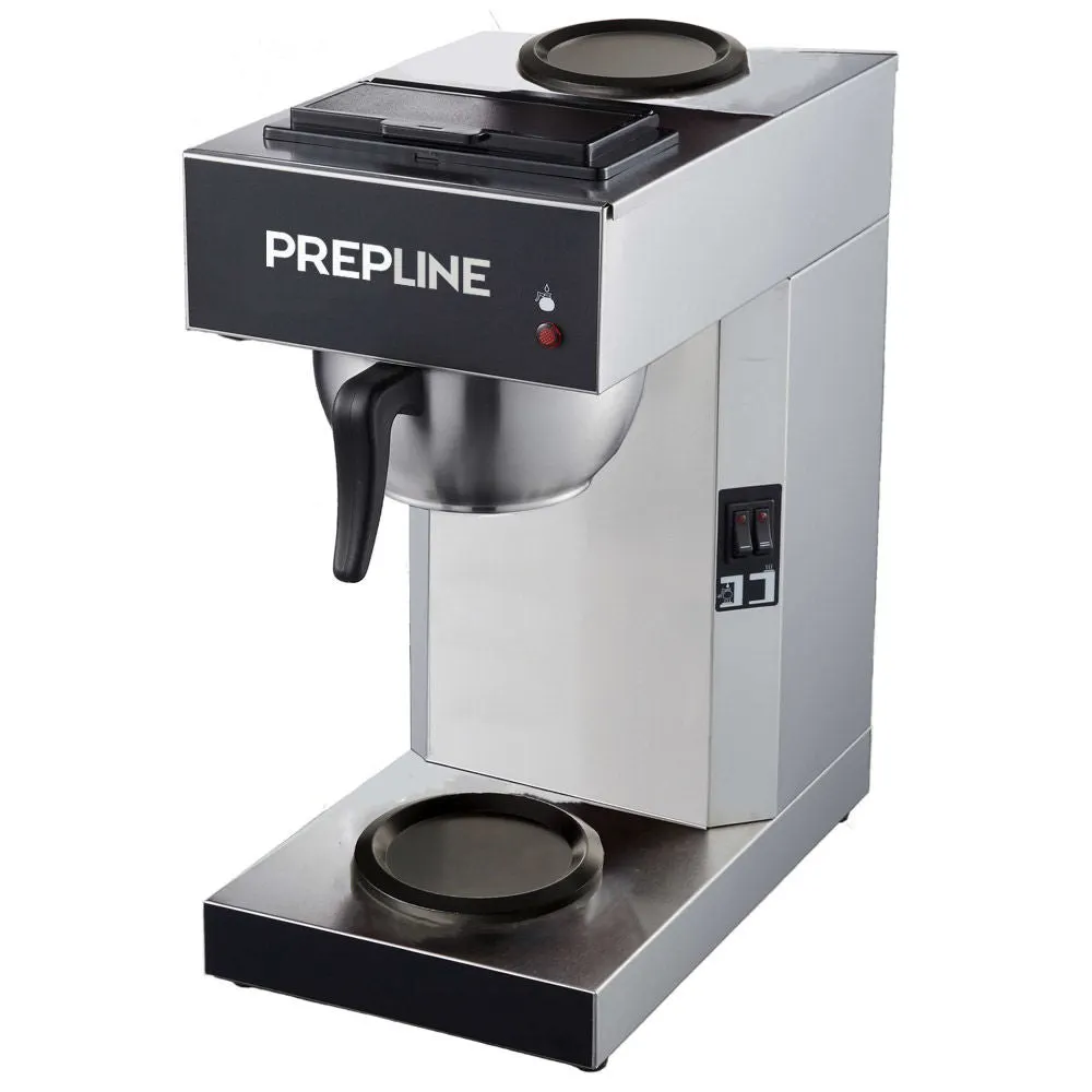 Prepline PCM2D Automatic Fill Coffee Brewer for Decanters / Double - 120V