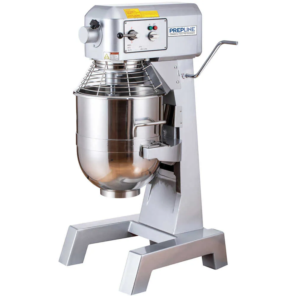 Prepline PHLM40B-T  Floor Model 40 qt Commercial Planetary Mixer, #12 HUB,  3-Speed, 3 hp