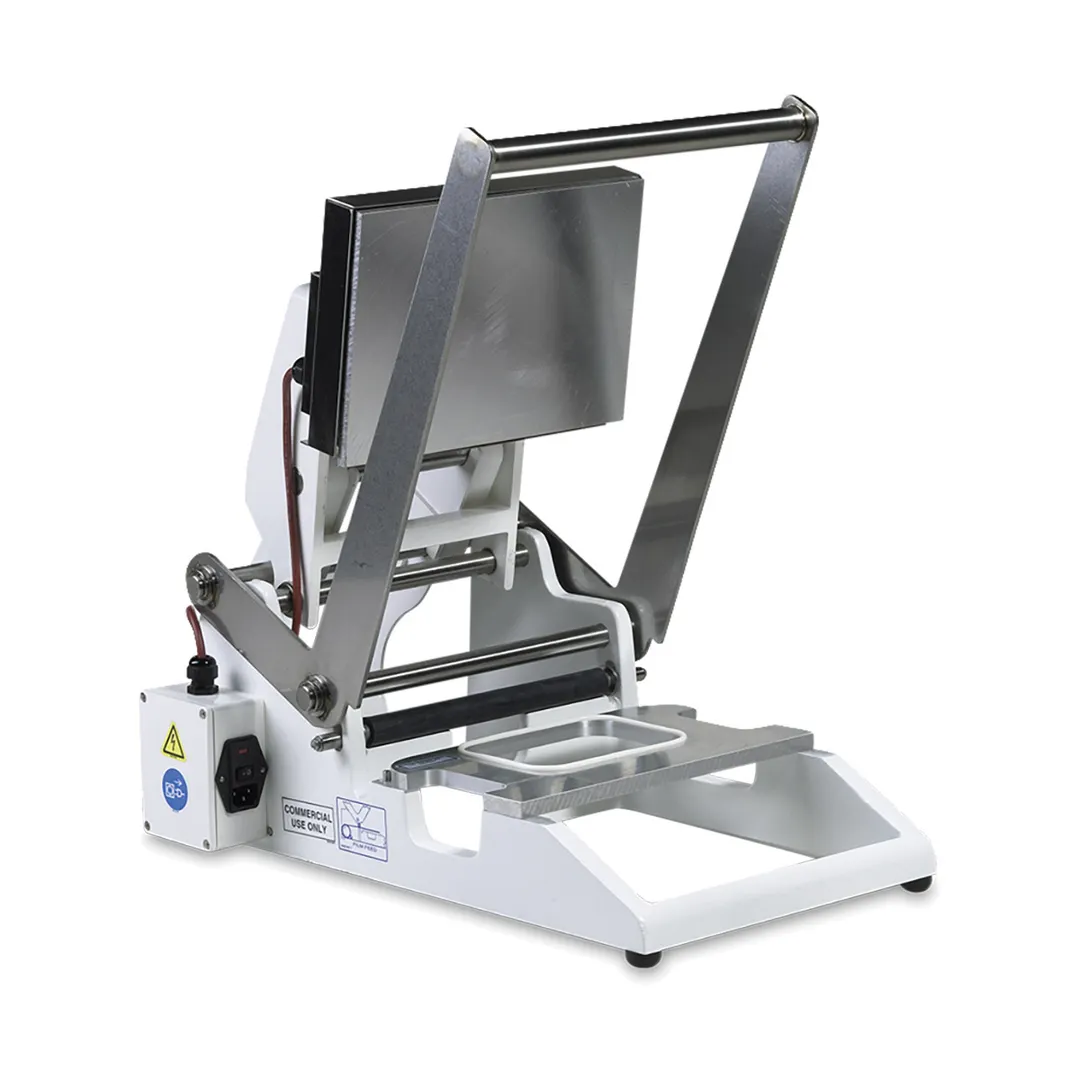 Oliver 1308-N Speedseal CX Heat Seal Machine, Manual, 6-8 packages/min, 8.5"W x 6.5"L tray, Stainless Steel & Anodized Aluminum