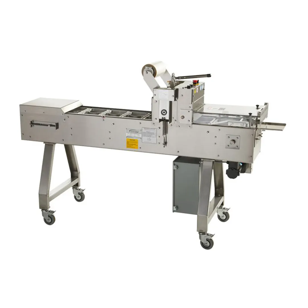 Oliver 1808 Speedseal MX Tray Lidder – 35 packs/min, 8-1/2"W x 10"L x 3-1/4"D, 9" roll, auto‑seal, 10A 200‑240V