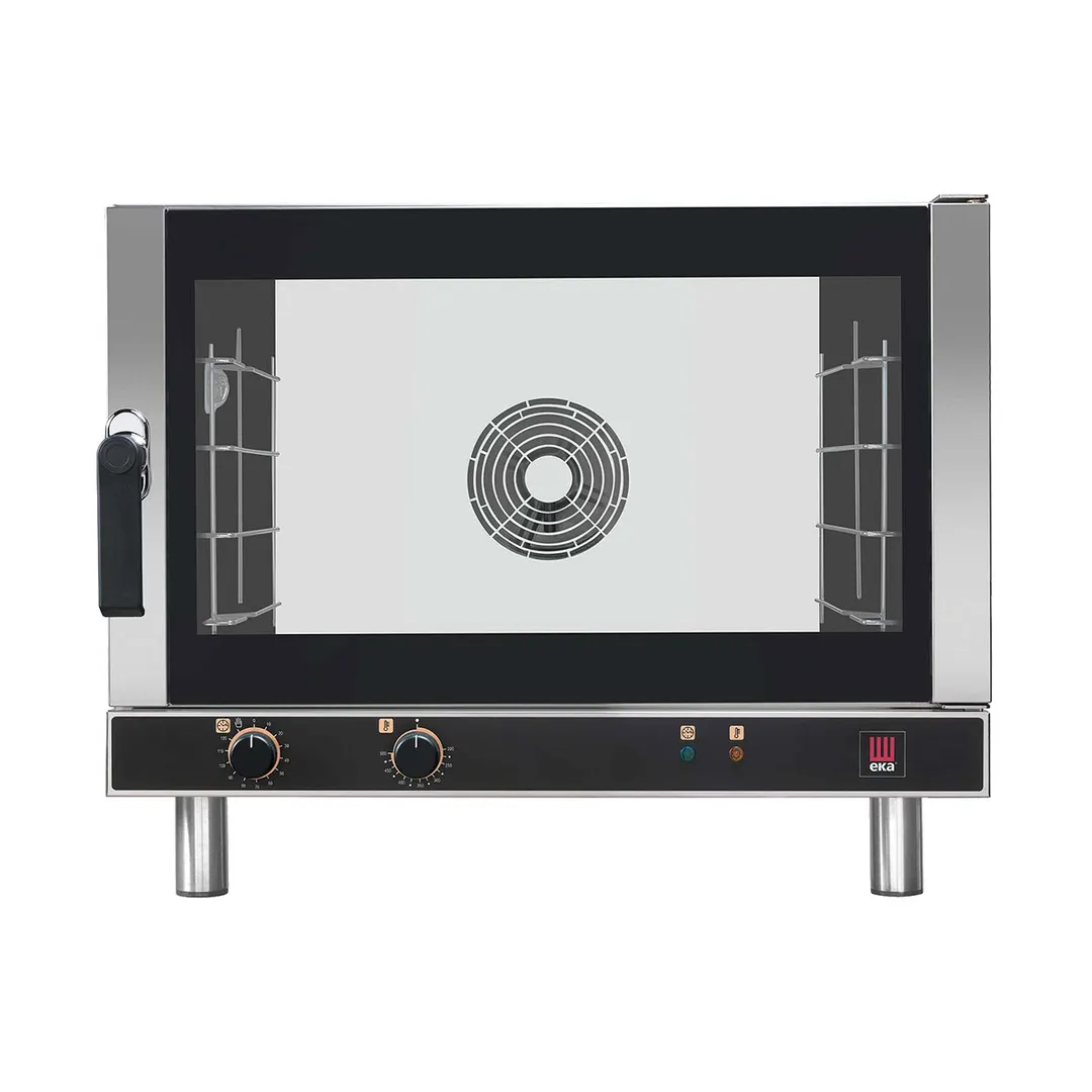 Tecnoeka EKFA 464 AL Single Deck Full Size Electric Convection Oven w/ Manual Contols, 208/240V