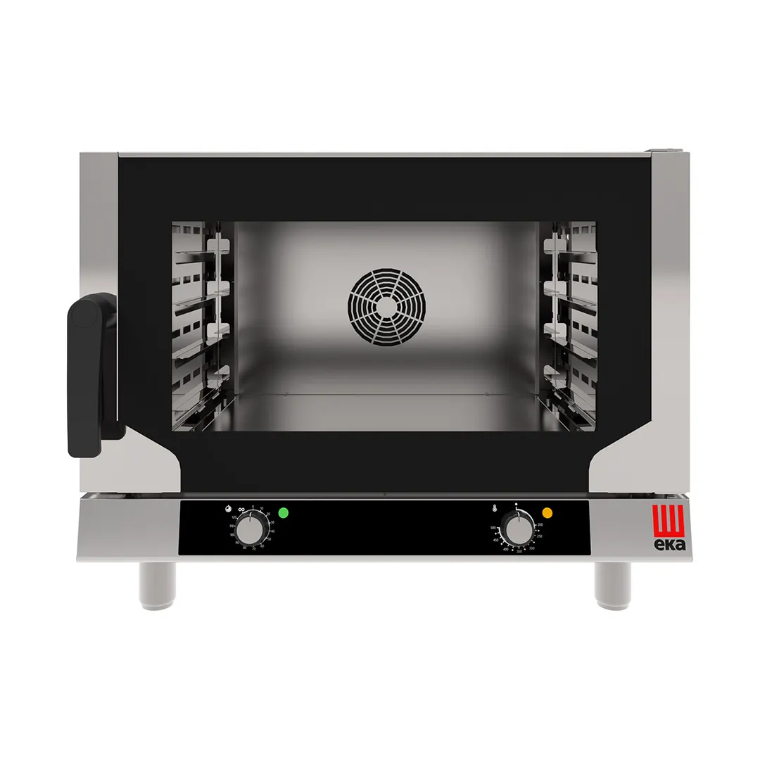 Tecnoeka EKFA 464 N AL Electric Convection Oven with Manual Controls