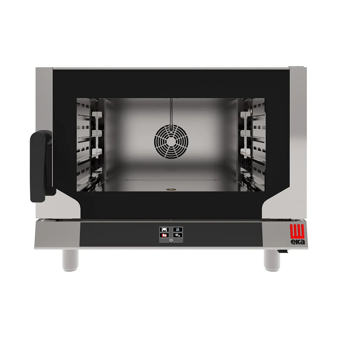 Tecnoeka EKFA 464 N T AL UD Electric Convection Oven with Digital Controls