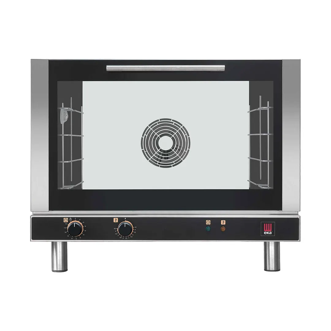 Tecnoeka EKFA 464 Single Deck Electric Convection Oven with Manual Contols, 208/240 Volts