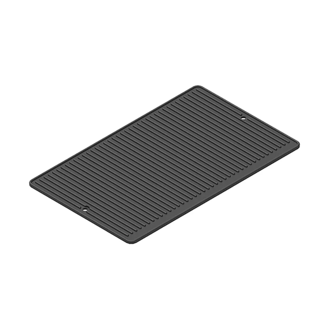 Tecnoeka KPGR11A Striped Heavy Plate, with non-stick coating
