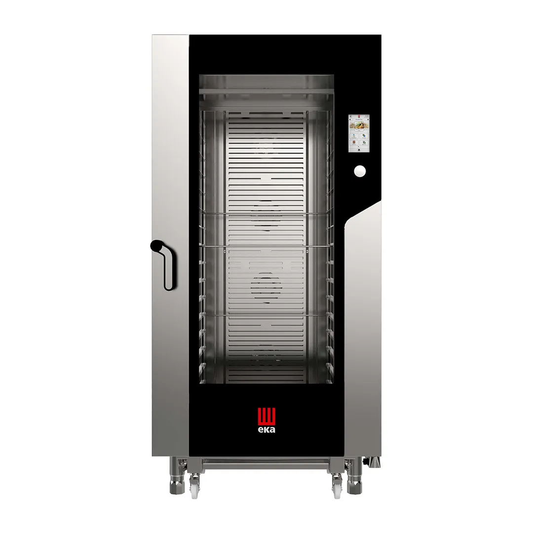 Tecnoeka MKFA 1664 TS Full Size 16 Pan Electric Combi Oven w/ Touchscreen, Boilerless, 208/240V
