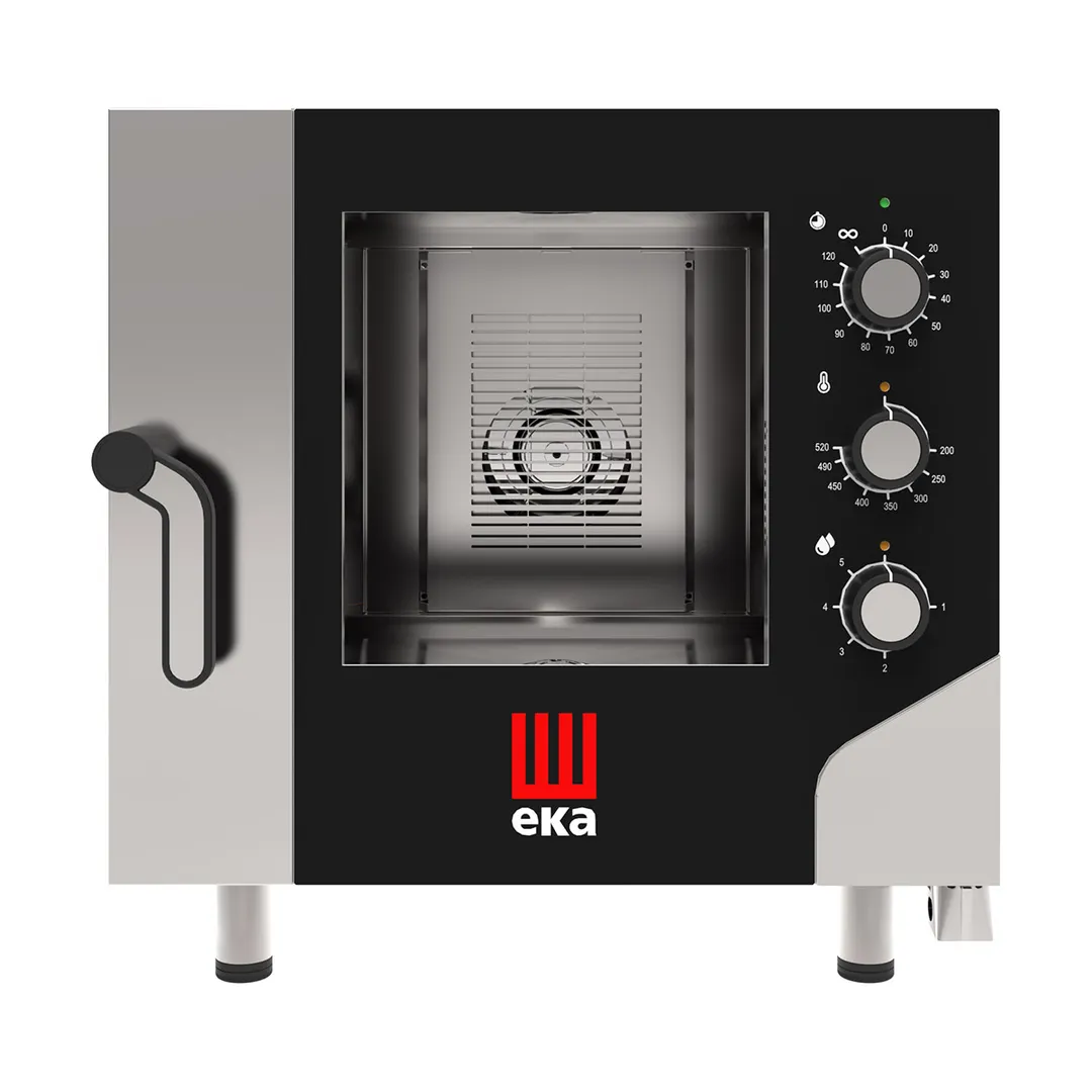 Tecnoeka MKFA 511 S Half Size 5 Pan Electric Combi Oven w/ Electro-Mechanical Controls, Boilerless, 208/240V