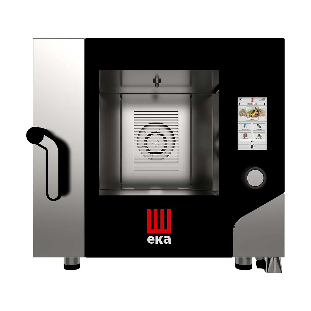 Tecnoeka MKFA 511 TS Half Size 5 Pan Electric Combi Oven w/ Touchscreen, Boilerless, 208/240V