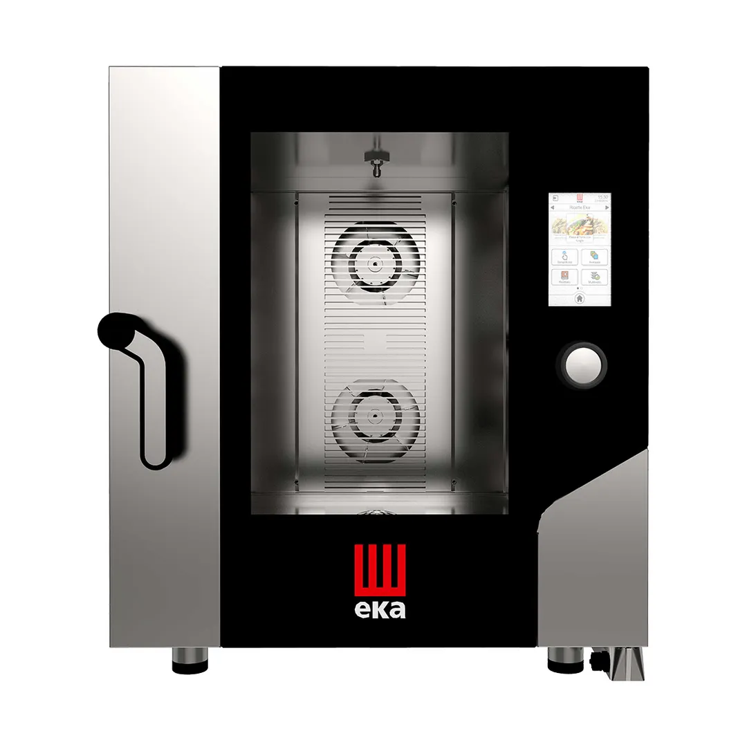 Tecnoeka MKFA 711 TS Half Size 7 Pan Electric Combi Oven w/ Touchscreen, Boilerless, 208/240V