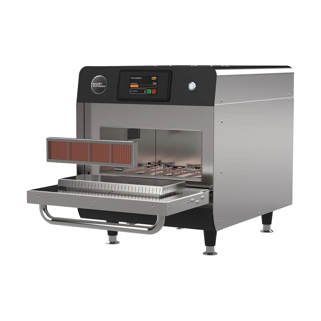 Pratica ROCKET EXPRESS 990043 Countertop Electric Ventless High Speed Combination Oven w/ 0.74 cu. ft. (21L) Capacity, Touchscreen Controls