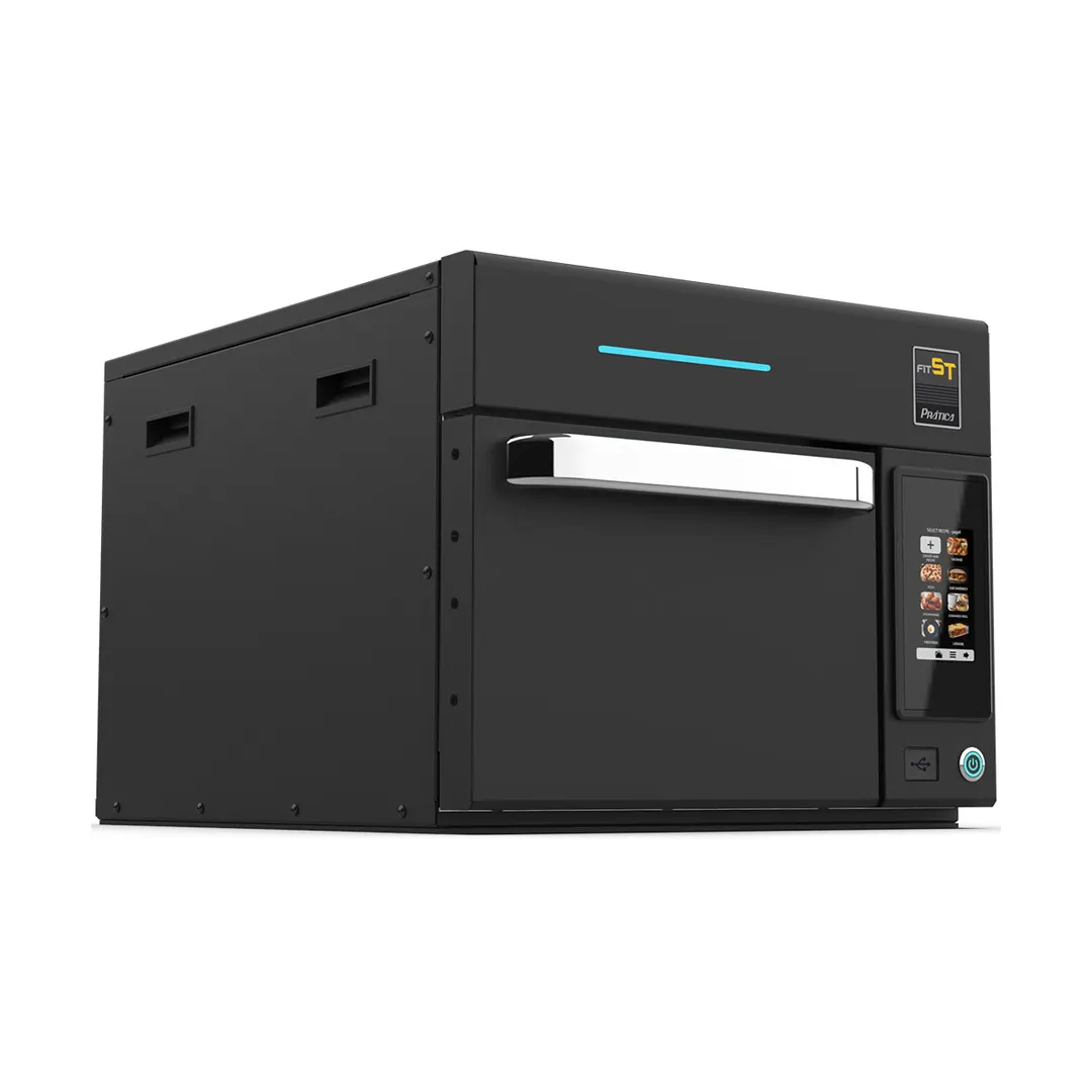 Pratica Products Inc FIT ST BLACK 990188 Fit St Speed Oven, Single, Electric