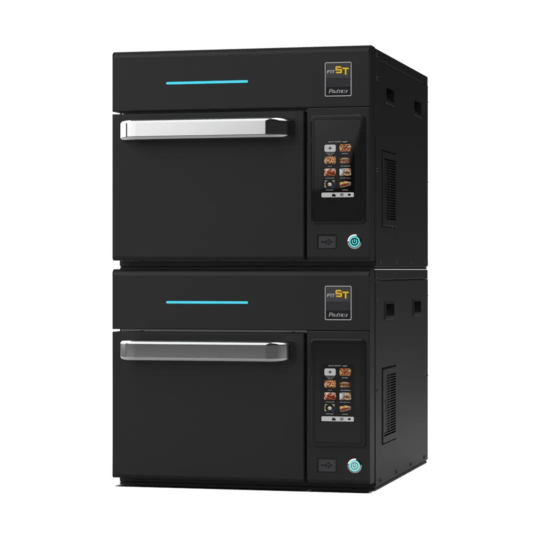 Pratica Products Inc FIT ST BLACK DOUBLE STACKED 990188-DBL Fit St Speed Oven