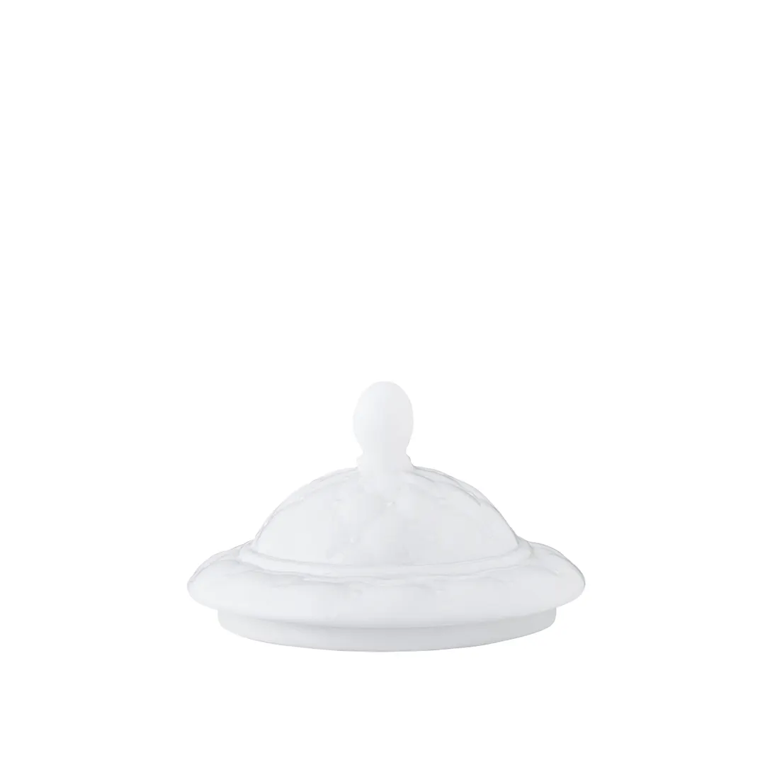 Steelite 85000AND0686 Bowl Sugar Cover White Chesterfield William Edwards Round Bone China 12/Case