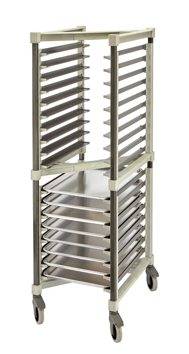 Cambro UZR1826FP18480 Universal Pan Rack, Camshelving Ultimate Z-Rack, Full Size, 350 lb, NSF