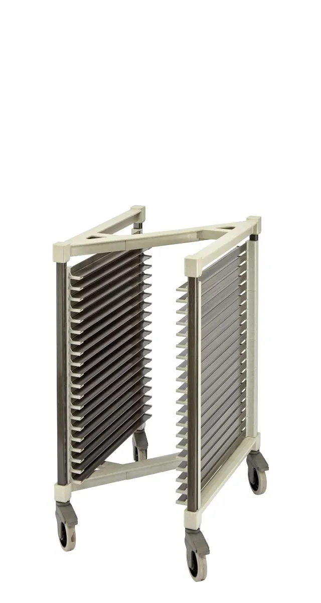 Cambro UZR1826HP20480 Universal Pan Rack, Camshelving Ultimate Z-Rack, Half Size, 175 lb, NSF