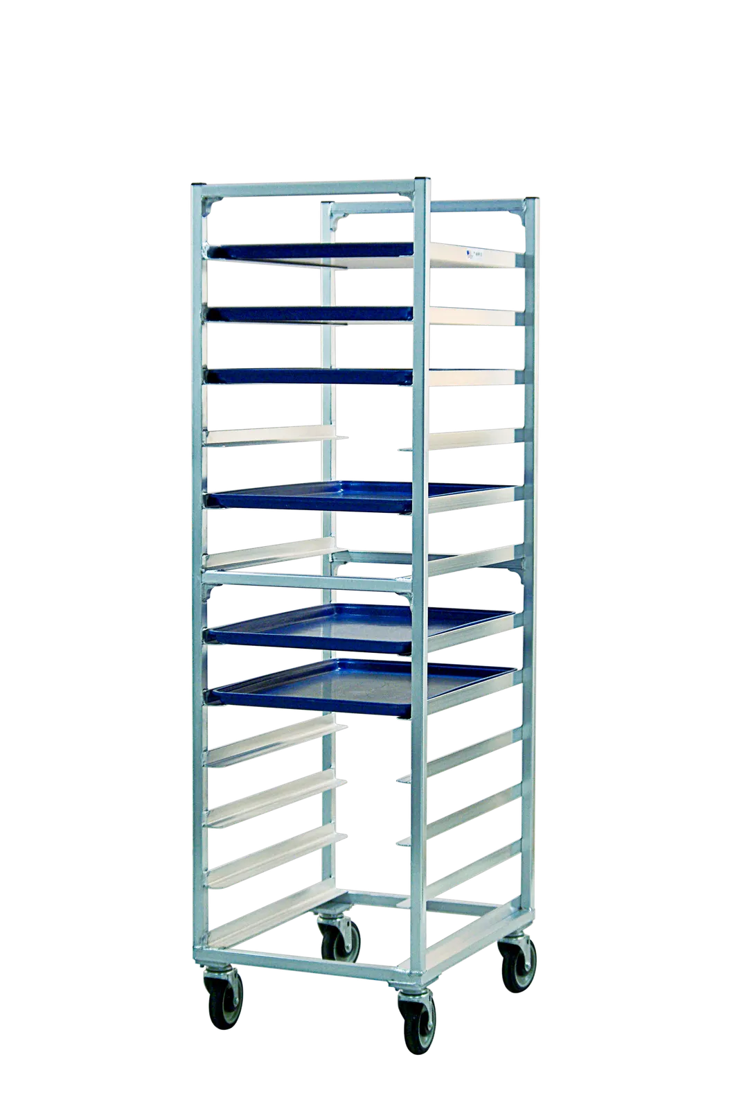 Doyon O8620 Aluminum Bun Pan Rack, Open Sides, Holds 20 Trays, End Loading