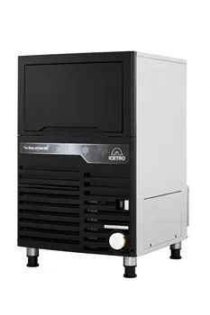 Icetro WU-0104-AC Undercounter Cube Ice Maker, 95 lb/Day, 27 lb Steel Bin, Water Filter, R600A, 115V