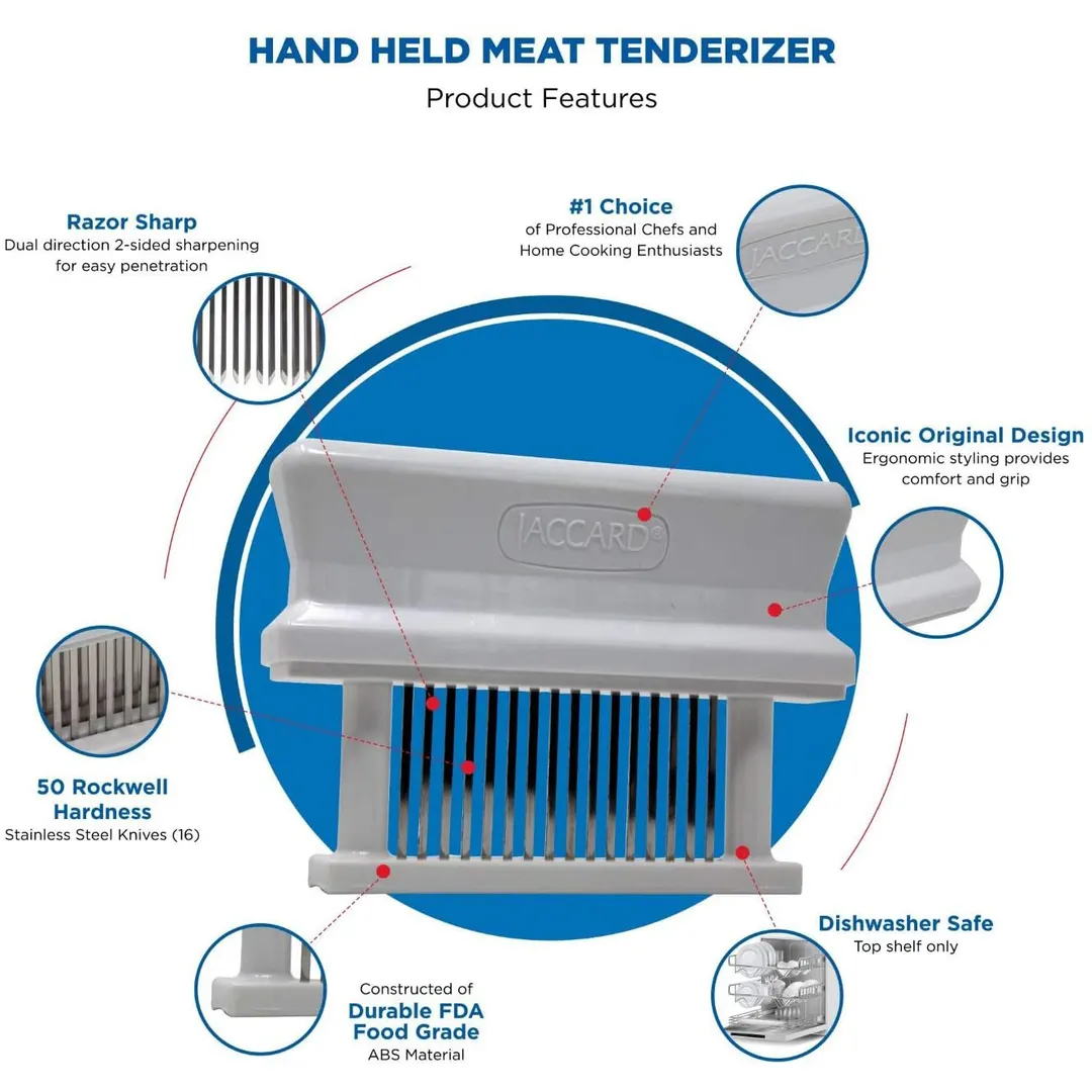 Jaccard 200316 Handheld Meat Tenderizer