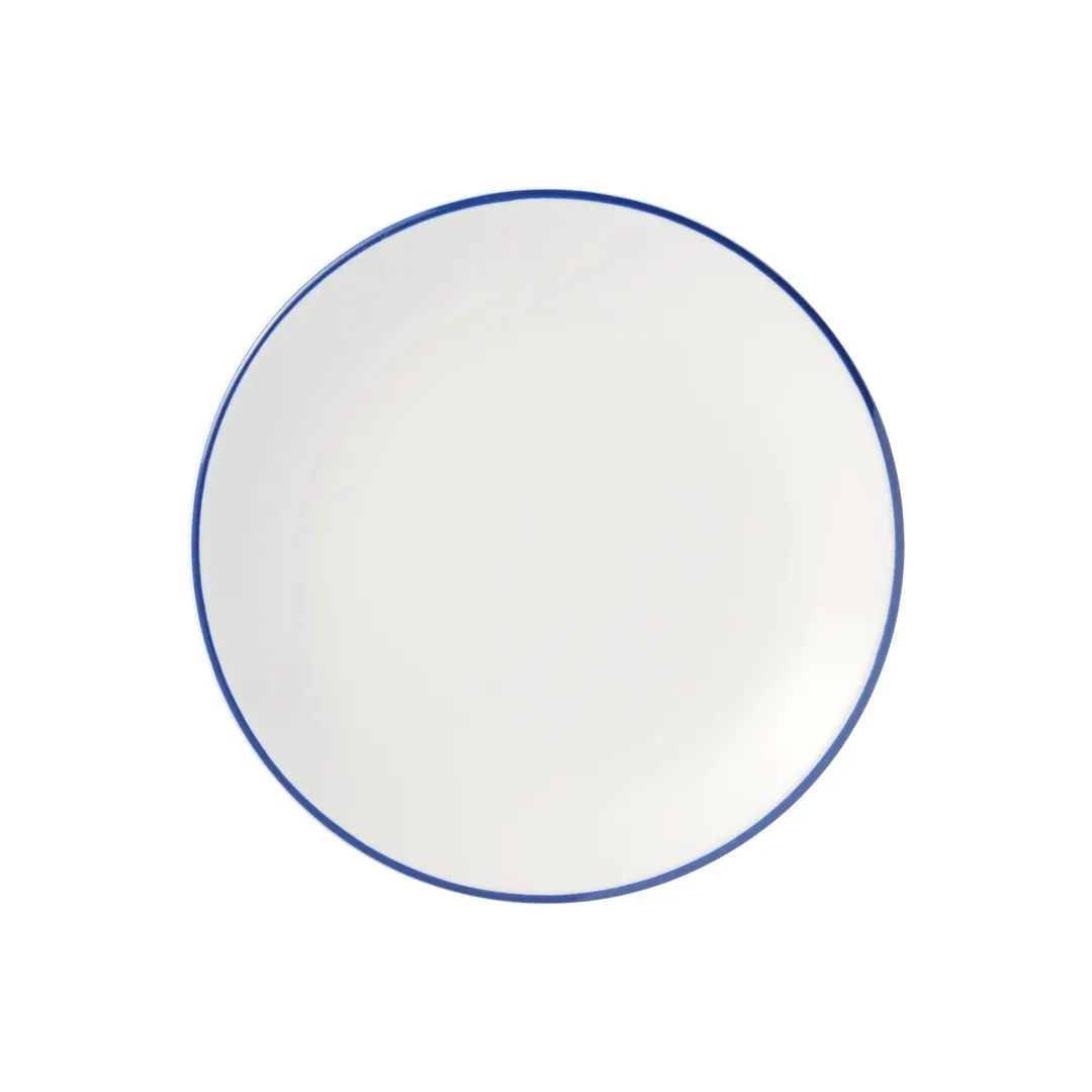 Libbey 114308 Porcelana Linea Round Bowl, 4" Dia x 2-1/8" H, 7 oz Blue Porcelain - 12/Case