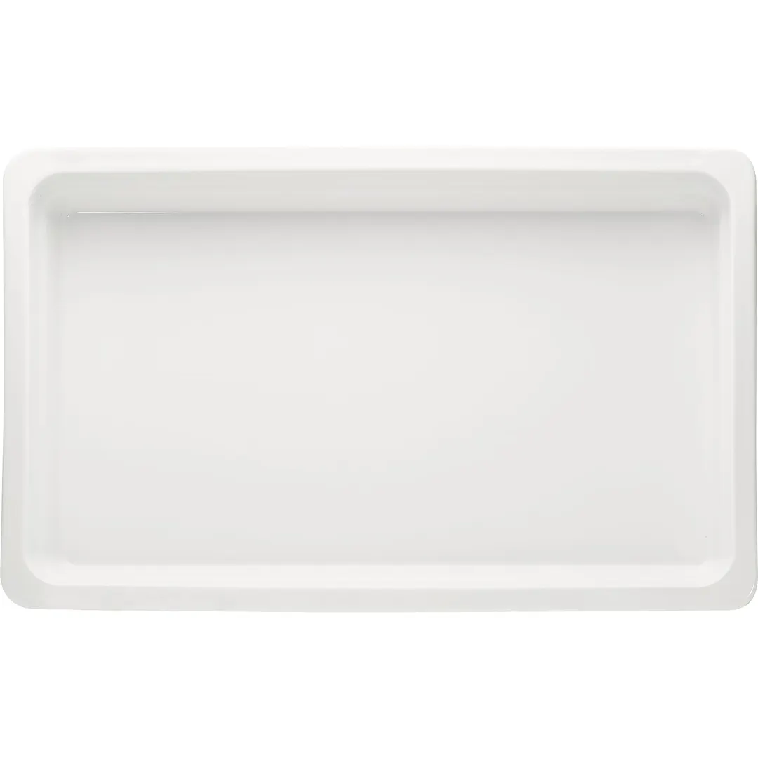 Libbey 630261112000000 China Food Pan - GN 1/1, 20-7/8"W x 12-3/4"W x 2-1/2"H Microwave Safe