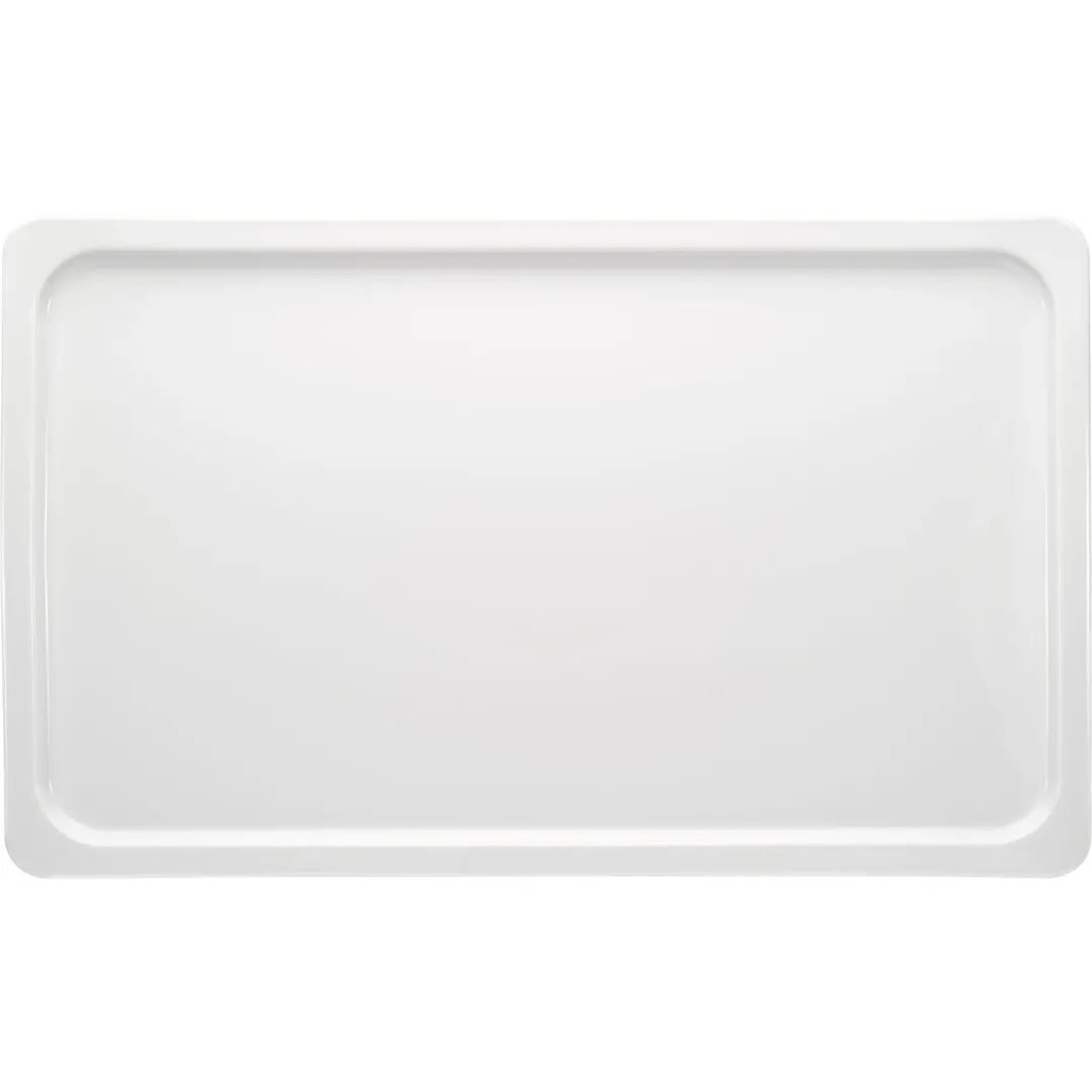 Libbey 630261512000000 China Food Pan - GN 1/1 Porcelain Dish, 49.71 oz, Microwave/Freezer Safe