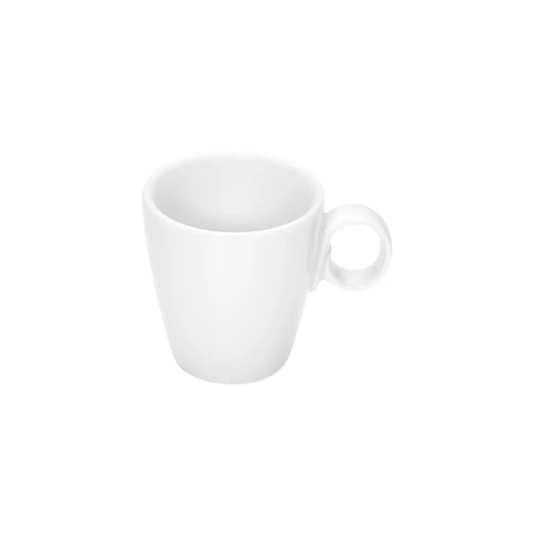 Libbey 641525812000000 Porcelain Cup 2.7 oz 2-2/7" Dia Oven/Microwave/Freezer/Dishwasher Safe - Case