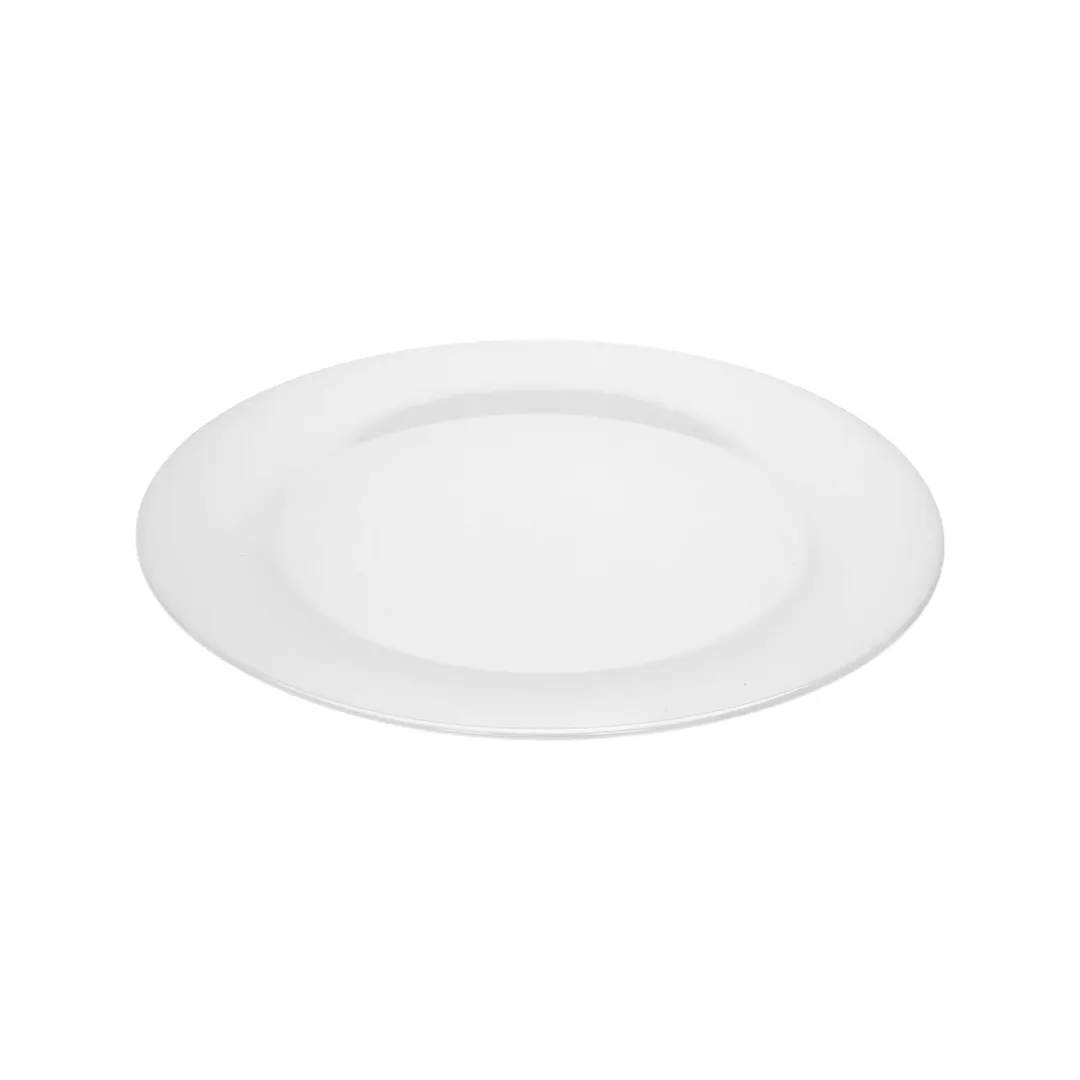 Libbey 643003212000000 AvantGarde 12.625" Porcelain Plate, Oven Microwave Freezer Safe - 1/Case