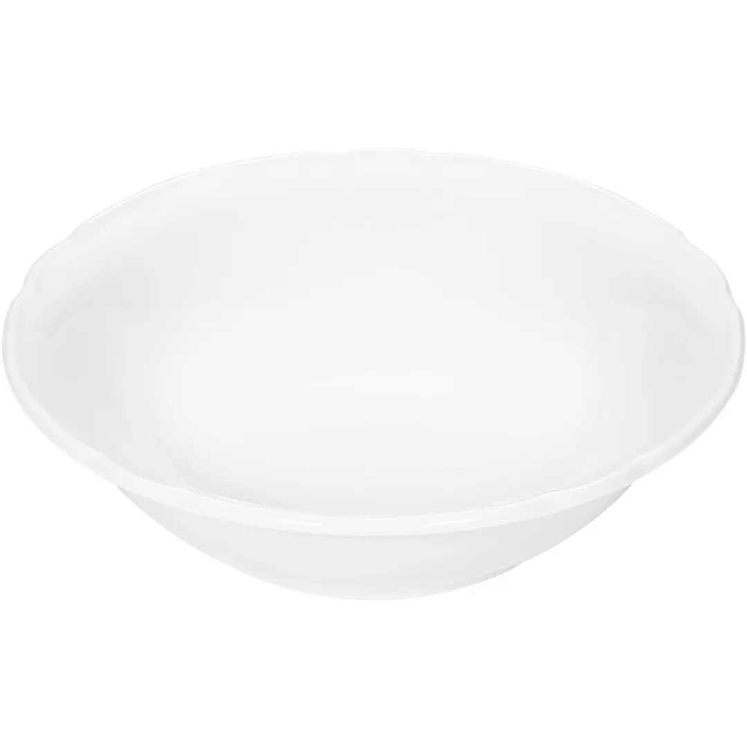 Libbey 645316712000000 - 16.2 Oz Porcelain Bowl, 6"3/4 Dia x 1"6/7 H, Oven Microwave Safe - Case