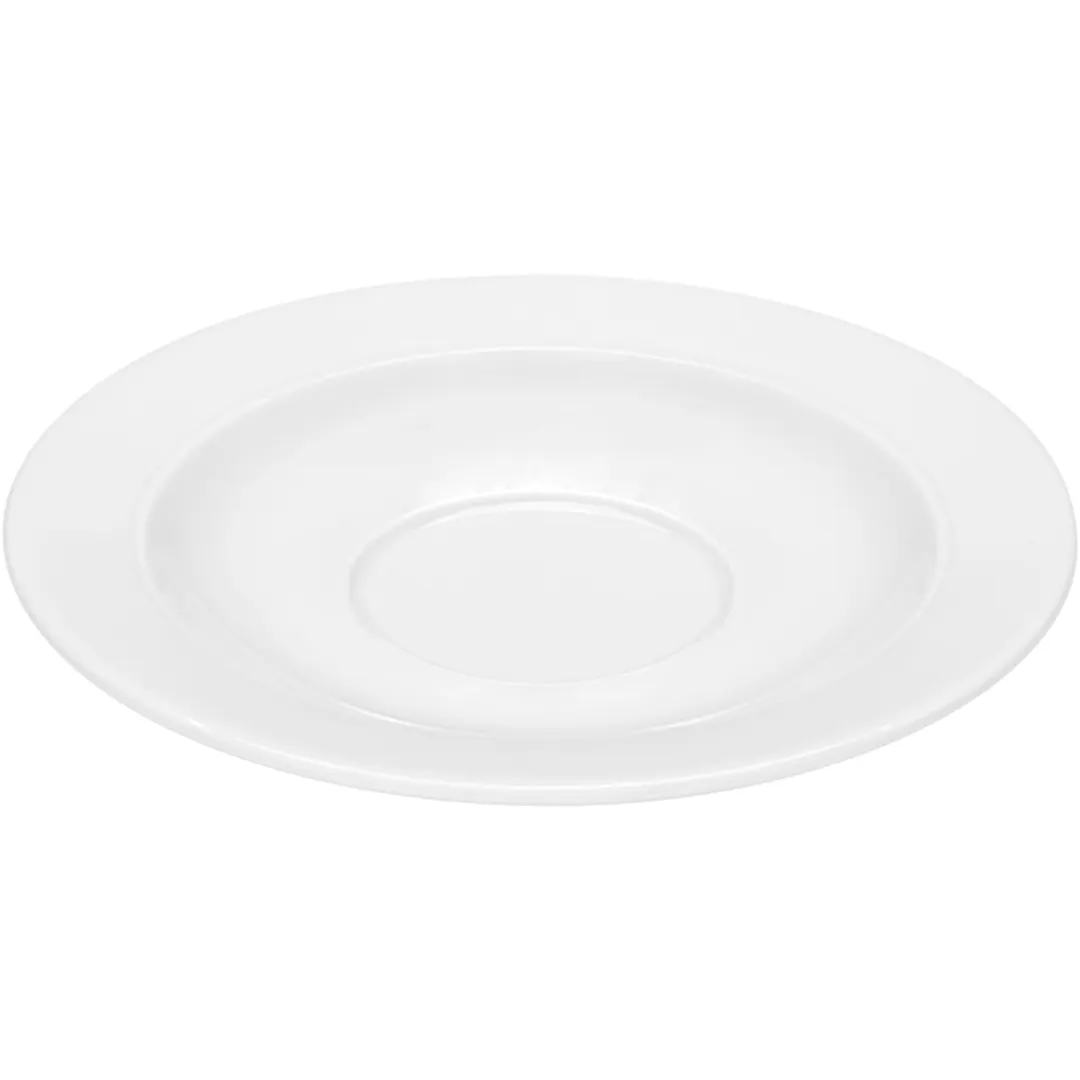 Libbey 646691812000000 Saucer, 6¼" Dia x 7/8" H Porcelain, Oven/Microwave/Freezer Safe - Case