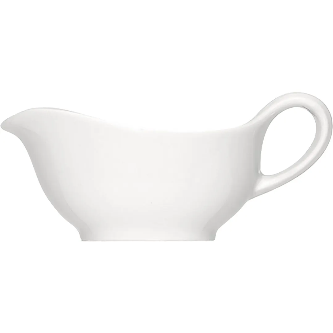 Libbey 654381012000000 Sauce Boat 3.4 Oz (5" Dia x 2-1/8" H) Porcelain Oven/Freezer Safe -1/Case
