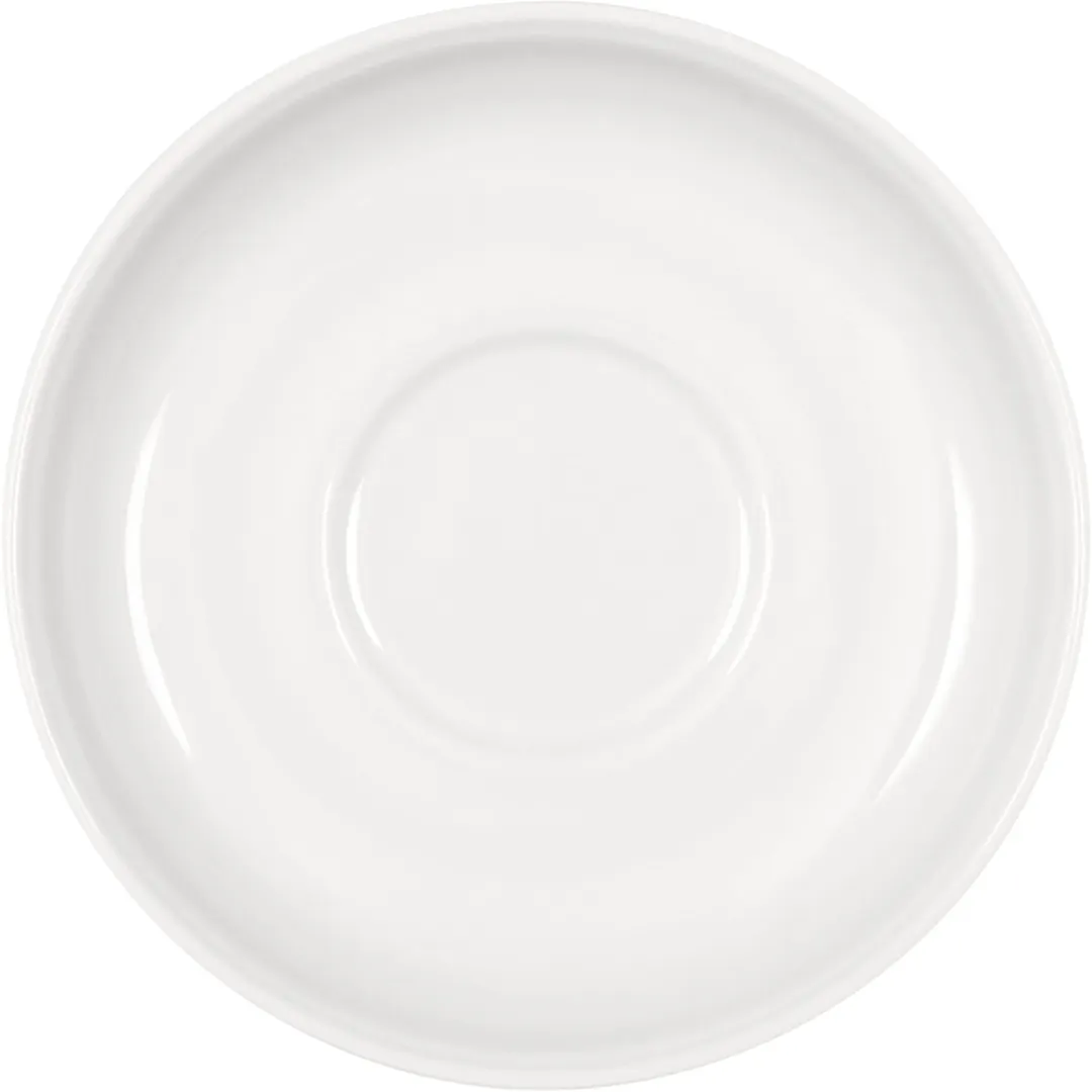 Libbey 654694512000000 - Porcelain Saucer 6-1/8" Dia x 1" H, Oven & Freezer & Dishwasher Safe - Case