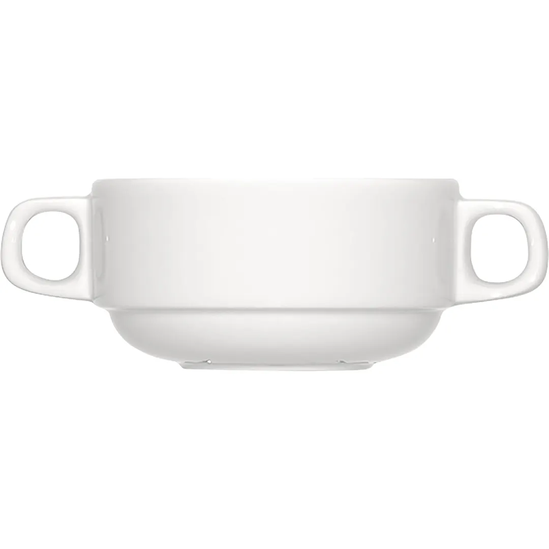 Libbey 662282512000000 Creamsoup Cup, 8.5 Oz (3‑6/7" Dia x 2‑1/12" H) Porcelain, Freezer Safe - Case