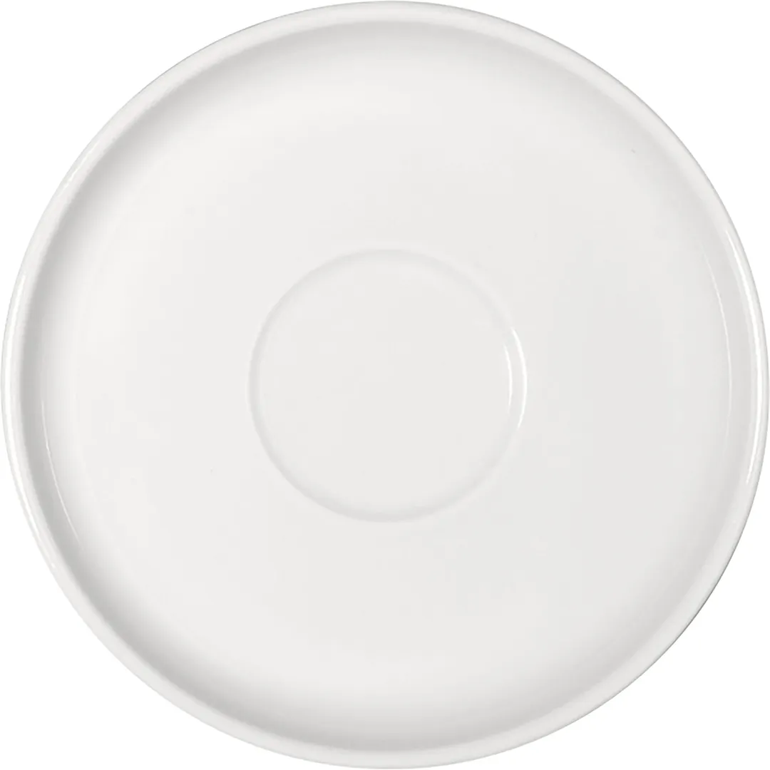 Libbey 662691812000000 Saucer, 5-3/4" Dia x 5/8" H, Porcelain, Oven/Microwave/Freezer Safe - Case